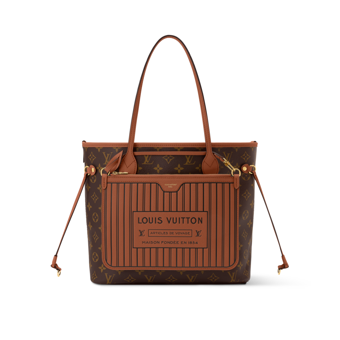 Neverfull MM Inside Out Leather Tote | LOUIS VUITTON ®